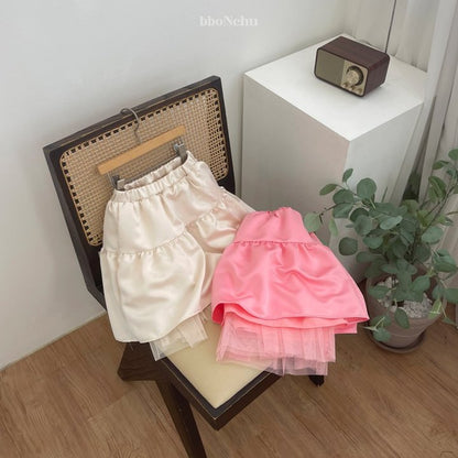 Reversible Sha Skirts [Cream/L(4-5yr)]