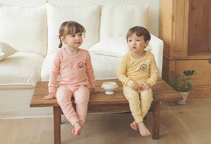 Bubble Tea Modal Ribbed Home Wear Set