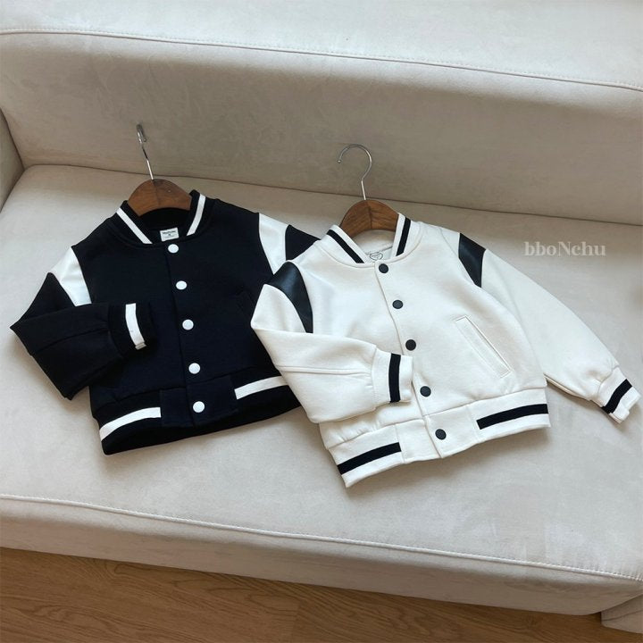 BB Varsity Jacket [Black/XL(5-6yr)]