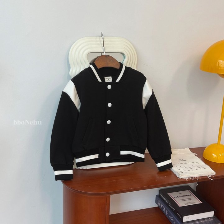 BB Varsity Jacket [Black/XL(5-6yr)]