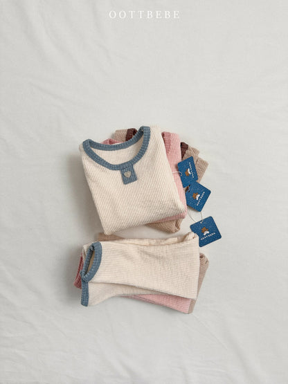 Peach Love Home Wear Set [Pink/XS(1-2yr)]