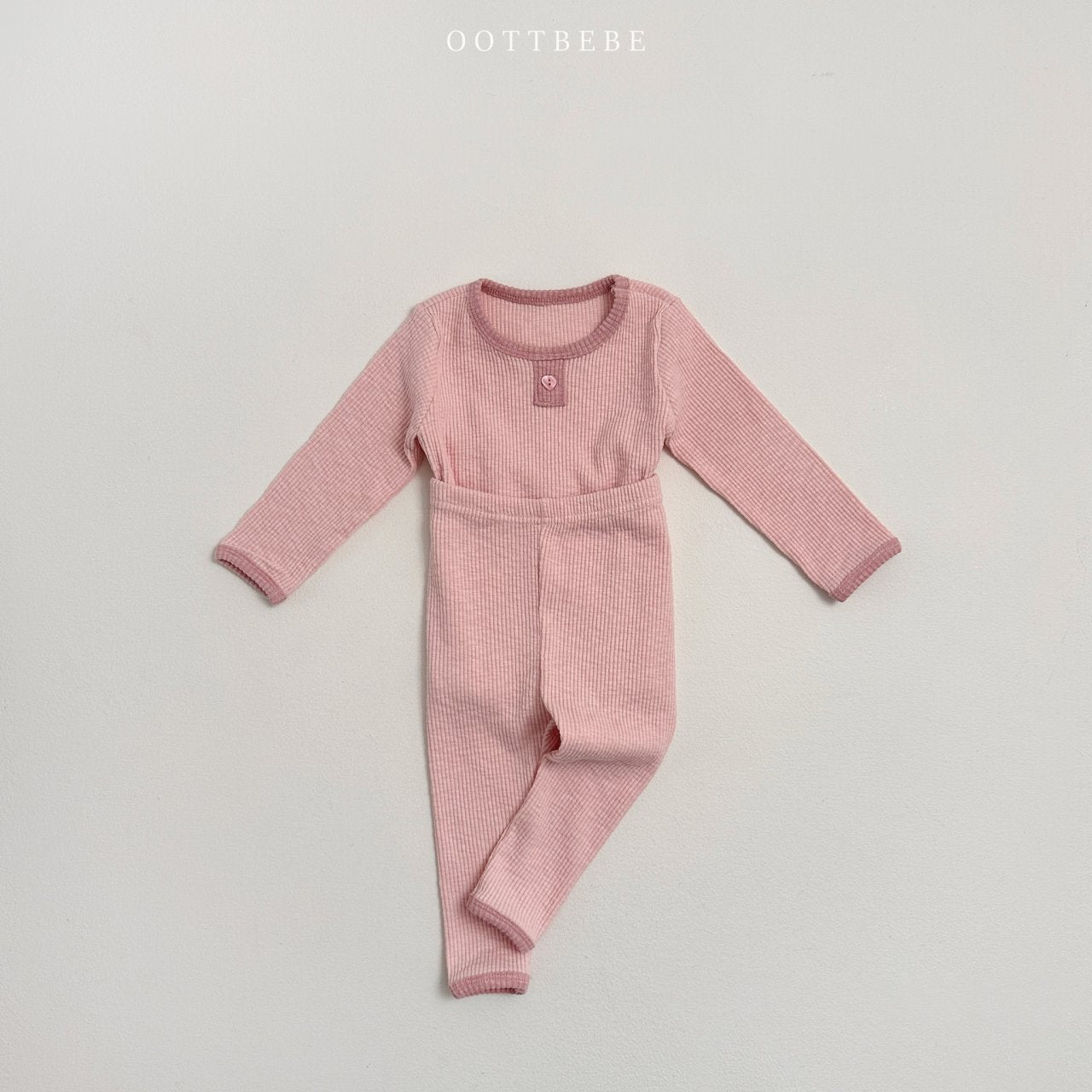 Peach Love Home Wear Set [Pink/XS(1-2yr)]