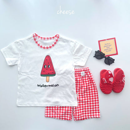 [Cheese] Ice Cream Home Wear Set