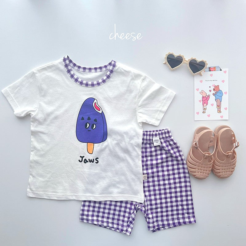 [Cheese] Ice Cream Home Wear Set