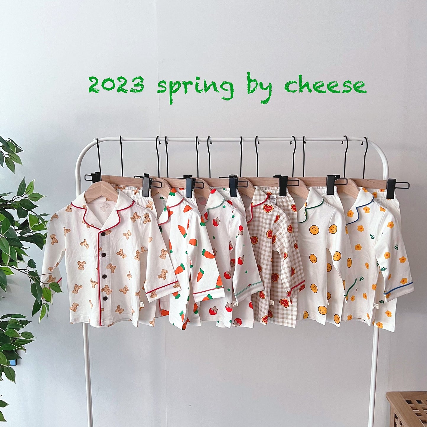 [Cheese] Pajama Set